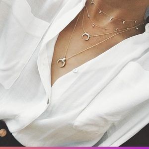 Rosegold plated 925silver nacklace